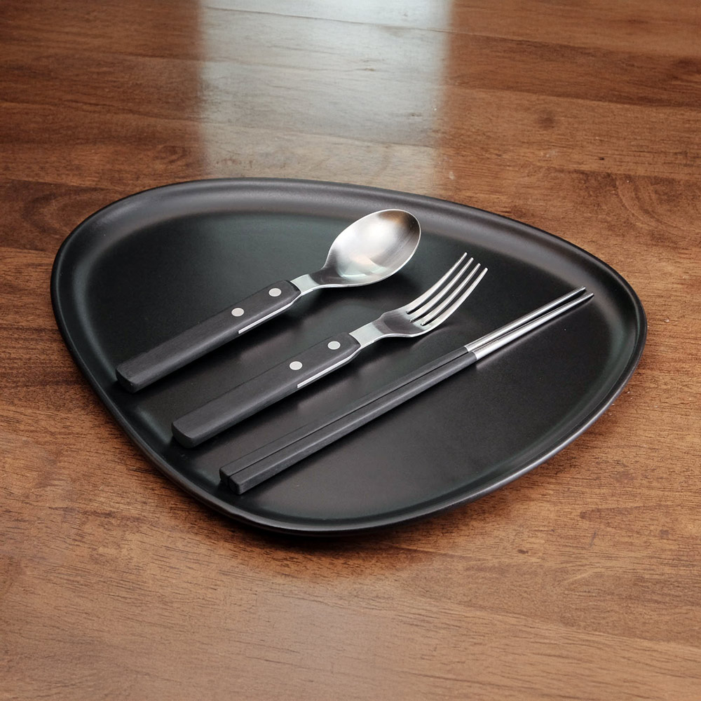 부가티 알피 커트러리 디저트포크 스푼 나이프