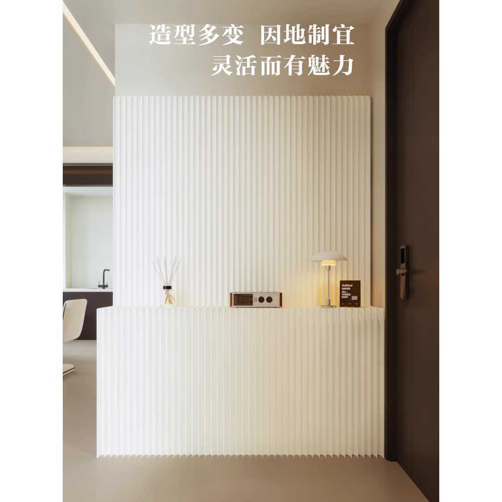 종이 가벽 접이식 파티션 경량 가림막 대형 칸막이 200-300x35x150cm 이미지 8