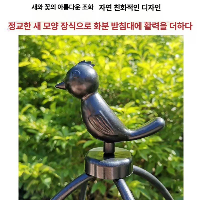 오벨리스크 정원 빈티지 화초 대형 화단 나팔꽃 아치 검정색_단층 높이 없음 - 상세 이미지 3
