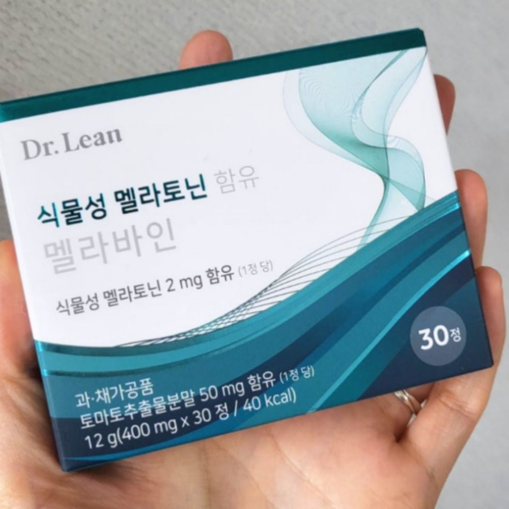 닥터린 식물성 멜라토닌 2mg 함유 멜라바인 30정 x 12박스 - 상세 이미지 2