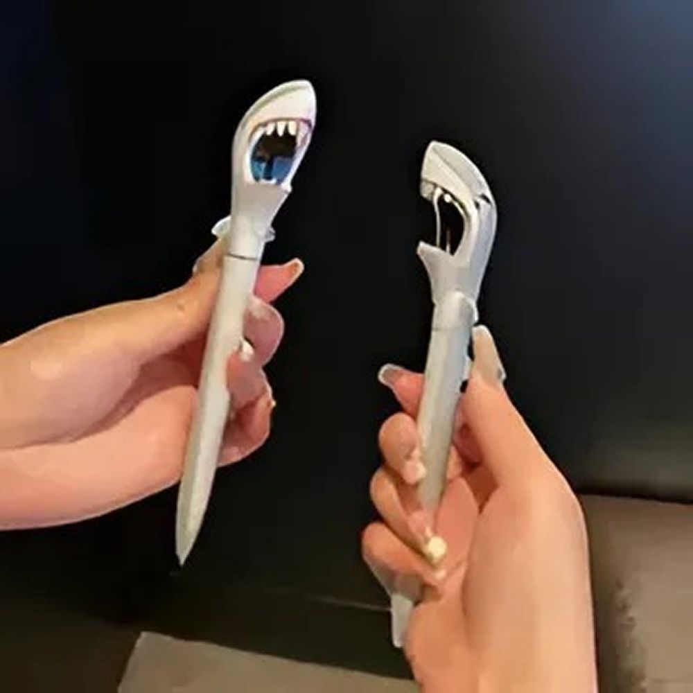 상어 모양 볼펜 펜 귀여운 캐릭터 펜 학생 어린이 선물용 필기구 추천 쓸데없는 웃긴 이색 선물 이미지 7
