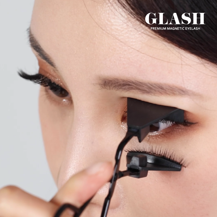 착붙속눈썹GLASH 아이래쉬 노글루 인조 속눈썹 붙이기 셀프 자석 - 상세 이미지 3