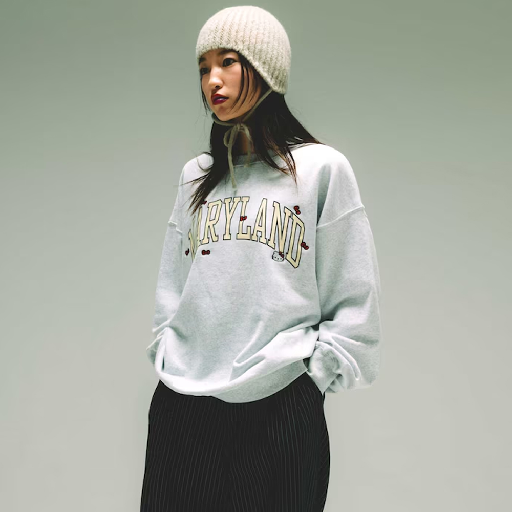 프릭스 스토어 X 헬로키티 긴팔티 MARYLAND SWEAT SHIRT 맨투맨 1123248902240 - 메인 이미지