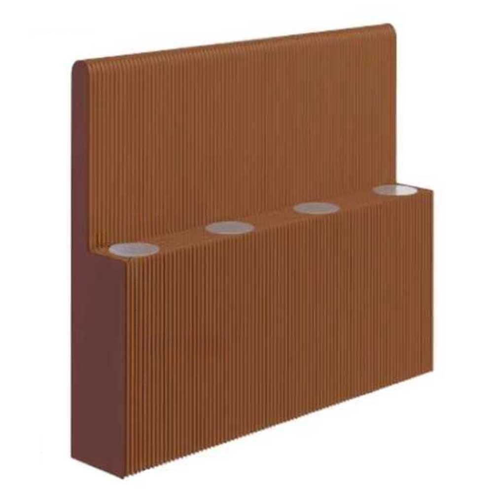 종이 가벽 접이식 파티션 경량 가림막 대형 칸막이 200-300x35x150cm - 상품 이미지