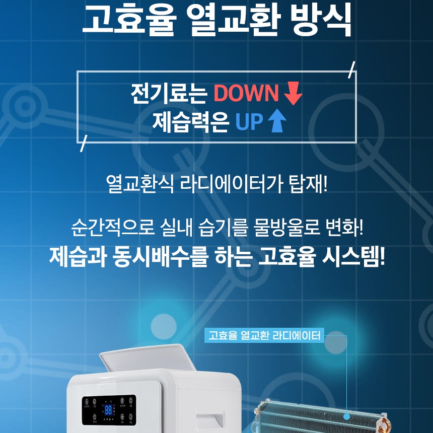 사계절 제습기 무소음 원룸용 제습기 아기방 에너지효율1등급 제습기 욕실용 이미지 6