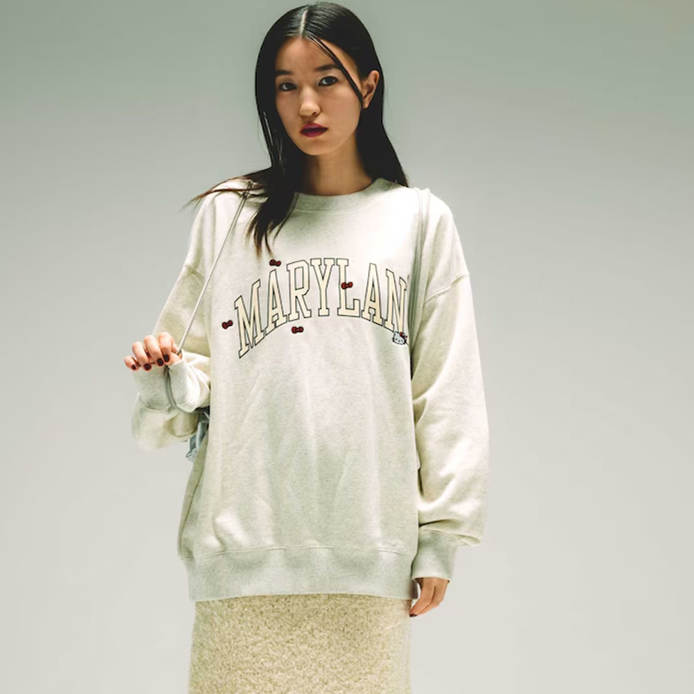 프릭스 스토어 X 헬로키티 긴팔티 MARYLAND SWEAT SHIRT 맨투맨 1123248902240 - 상세 이미지 2
