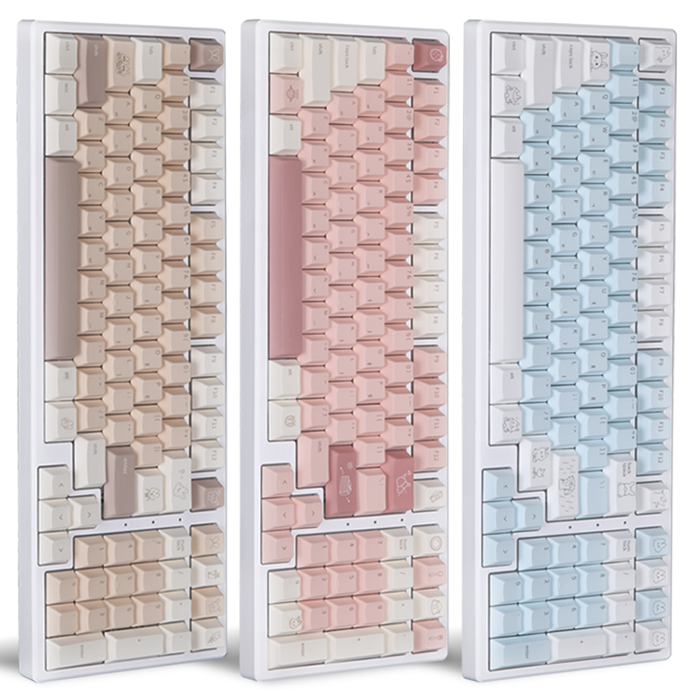 가츠 닌자 N2프로 바다소금축 아이 패드 폰 갤럭시 유 무선 블루투스 커스텀 조약돌 키보드