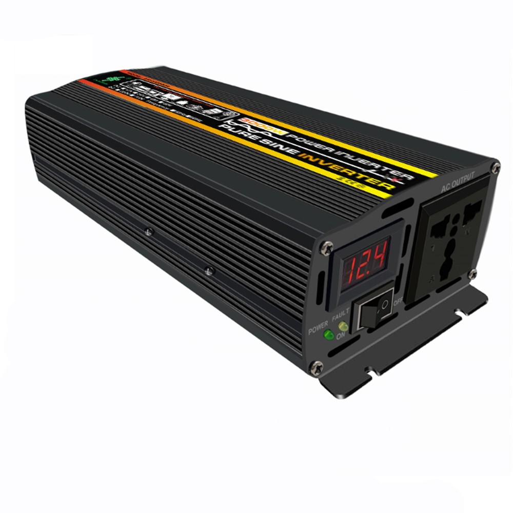 12V 순수정현파 인버터 500W 캠핑 차량용 가정용 고출력 4000W 대응 안전설계 500W 12V-220V - 메인 이미지