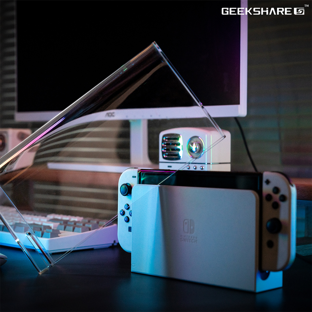 닌텐도 스위치2 독 케이스 긱쉐어 오로라 아크릴 장식장 - 상세 이미지 4