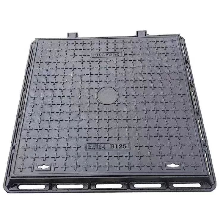오수맨홀 주철 사각맨홀뚜껑 수로관 정화조뚜껑 맨홀 300x500 약8kg - 상품 이미지
