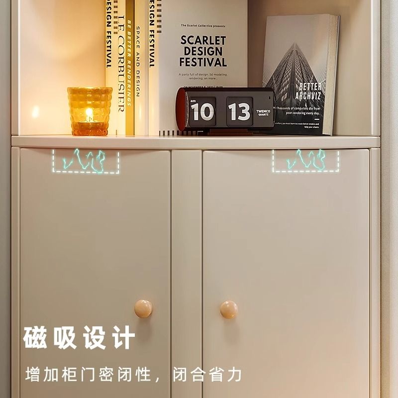 거실 모서리장 원목코너장 틈새 삼각 코너장 책장 원목 장식장 이미지 6