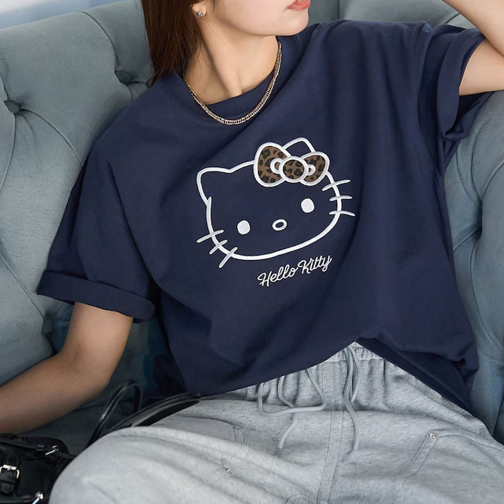 프릭스 스토어 X 헬로키티 반팔티 HELLO KITTY 이소재 리본 T셔츠 Limited products 3223220800545 - 상세 이미지 3