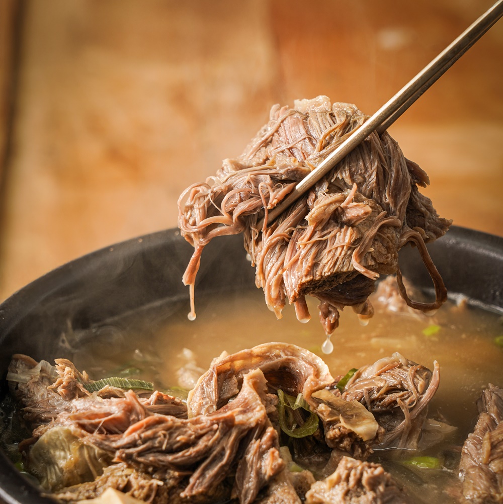 [순수 갈비양 1등] 진연당 프리미엄 갈비탕 1.2kg (2인분) 이미지 6