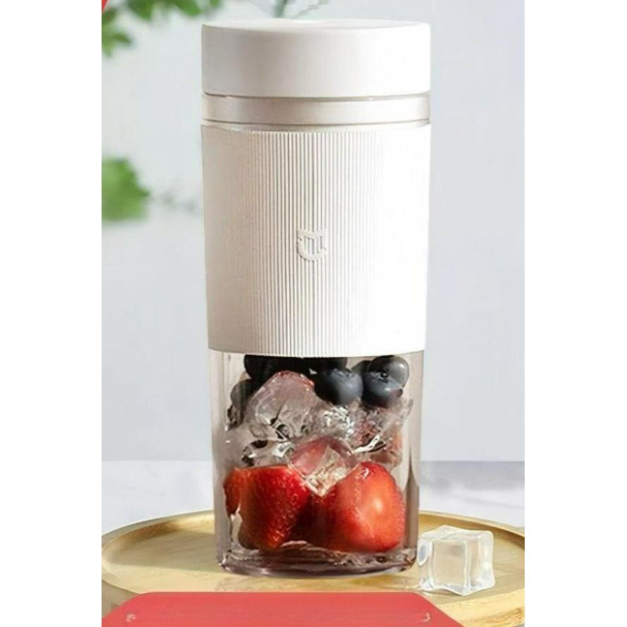 샤오미 무선 믹서 휴대용 블렌더 /휴대용 소형/ 얼음 분쇄/과일 주스 블라스트 포터블 화이트(샤오미 로고X) (본품 동일스펙)