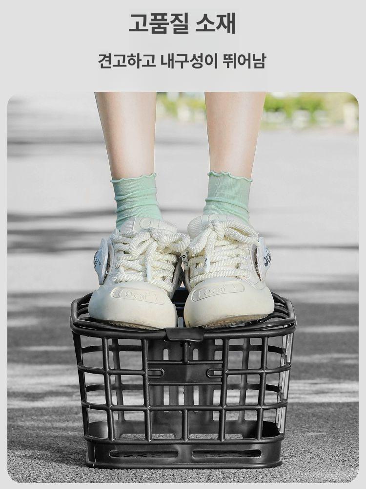 전기자전거 앞바구니 프론트 안장 하드케이스 바스켓 가방 주요 디자인-강화형 - 상세 이미지 4