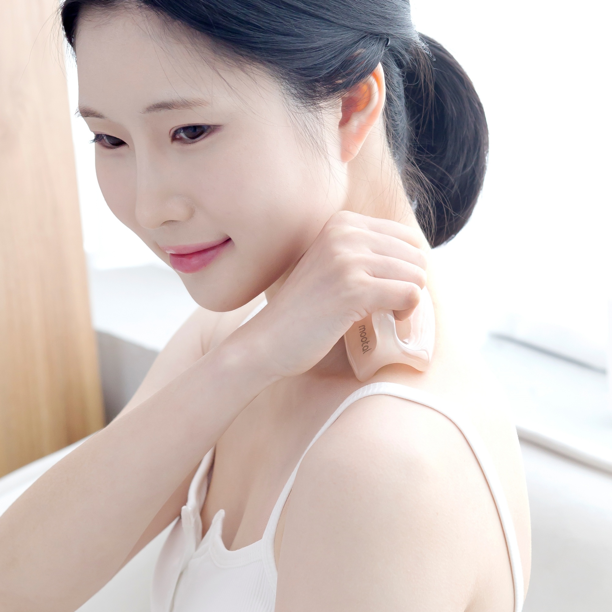 무탈 바디괄사 머리 두피 마사지 승모근 림프순환 지압 마사지기 이미지 4