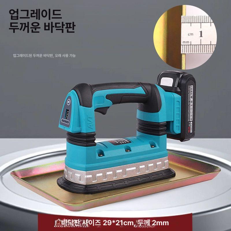 콘크리트 다짐기 건축 진동기 레벨링 타설 휴대형 충전식 12V 리튬전지 핸디 연마기 1배터리 1충전기 - 상세 이미지 5