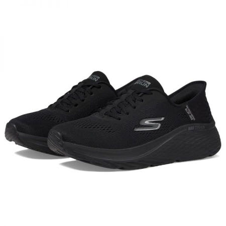 SKECHERS [해외]스케쳐스 운동화 스캐처스 슬립온 스캐쳐스 런닝화 워킹화 SKECHERS 신발 맥스 쿠셔닝 엘리트 2.0 배니시 핸즈프리 슬립인 여성용 420756 Charcoal/Pink