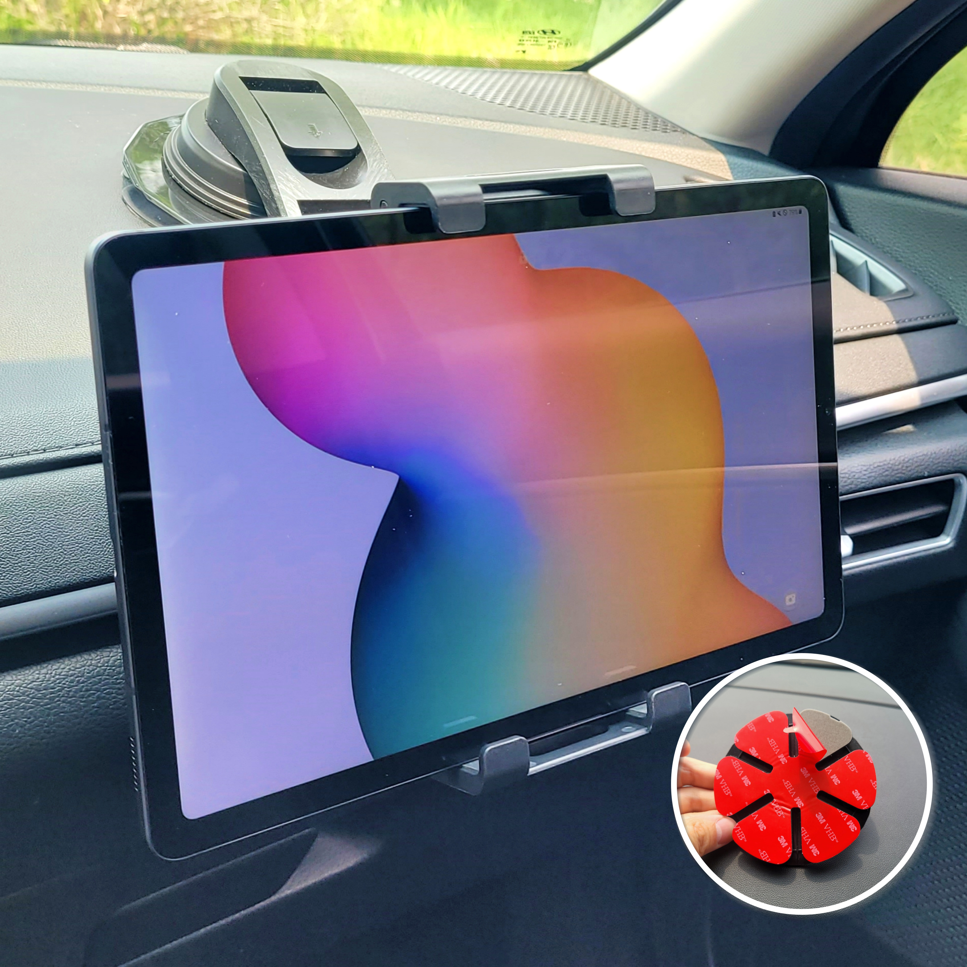 마이코지카 차량용 태블릿 거치대 아이패드 10세대 갤럭시탭 s9 거치대