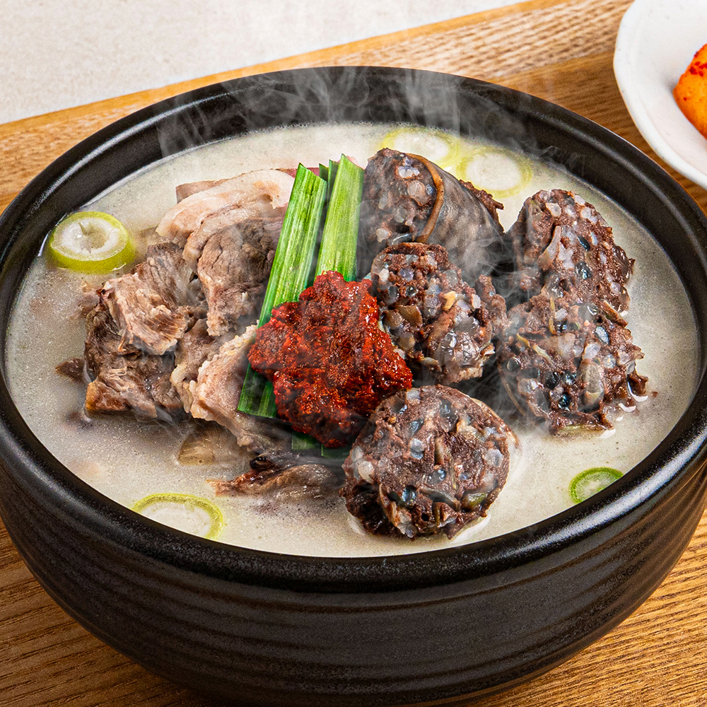 수만국밥 순대국 돼지 포함 순댓국 순대 국밥 얼큰 고기 이미지 2