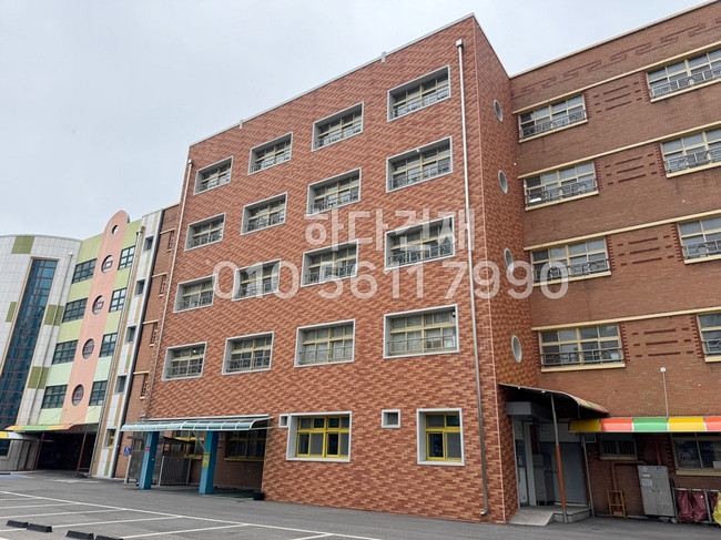 올라운더 점토타일 240x60x12T SR, SY, SO 혼합 시공사례 / 하다건재 학교 관공서 납품