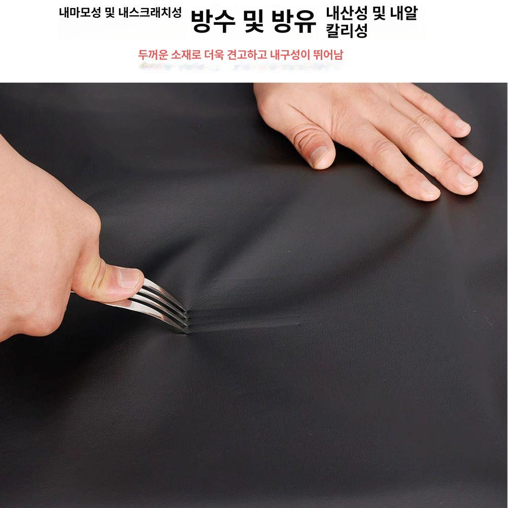 앞치마 가죽 두꺼운 방수 작업 주방 수산물 산업용 정육앞치마 - 상세 이미지 3