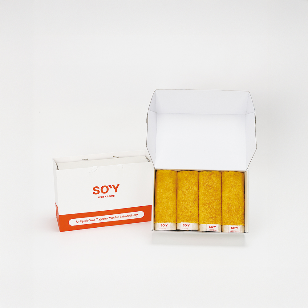 소이워크샵 데이즈컬렉션 호텔 수건 40수 모달 고중량 고밀도 220g, 미드선셋, 4장 - 메인 이미지