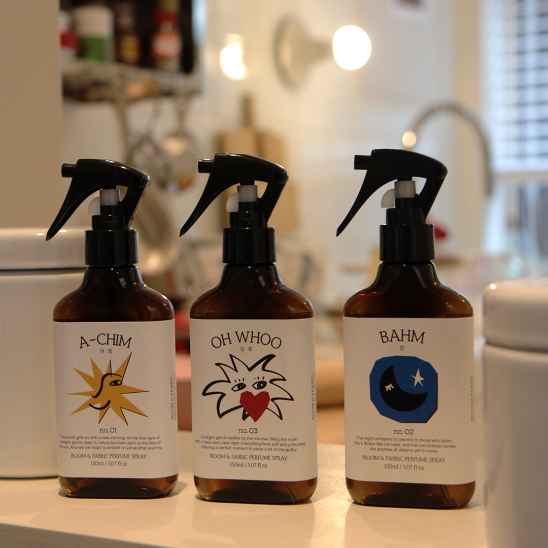 잘란 룸&패브릭 퍼퓸 스프레이 3종 150ml (A-CHIM아침,OH WHOO오후,BAHM밤) 이미지 8