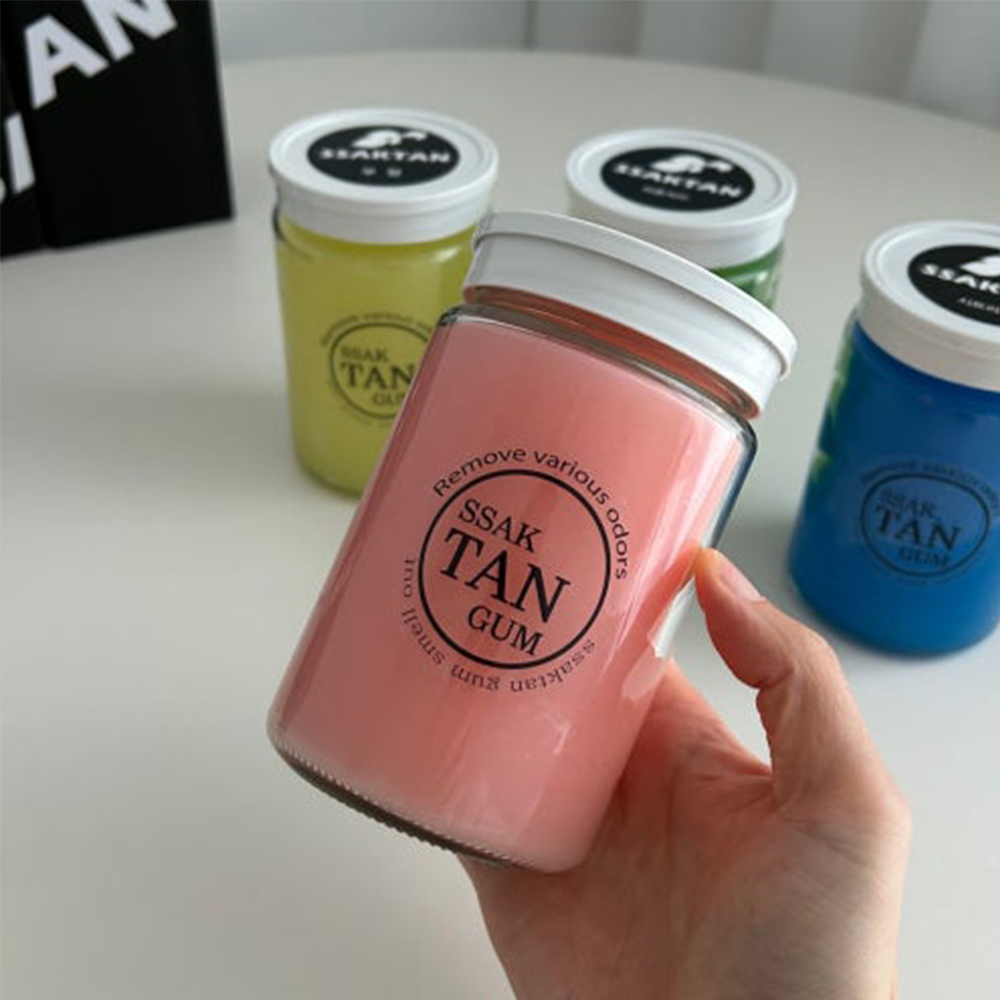 싹탄 국산 냄새제거 탈취제 강력 고체 대용량 탈취제 블랙체리향 360g, 1개