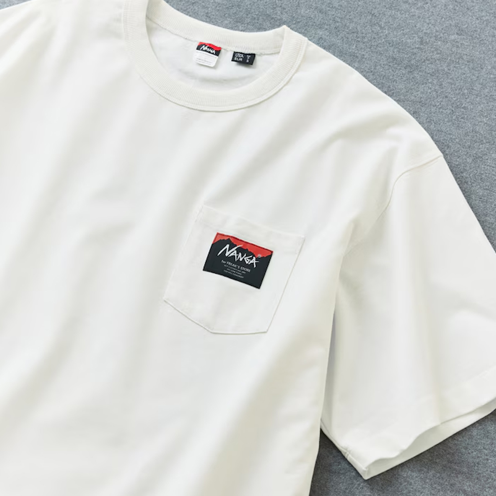 난가 반팔티 ECO HYBRID LOGO TEE 남녀공용 1482328800038 - 상세 이미지 4