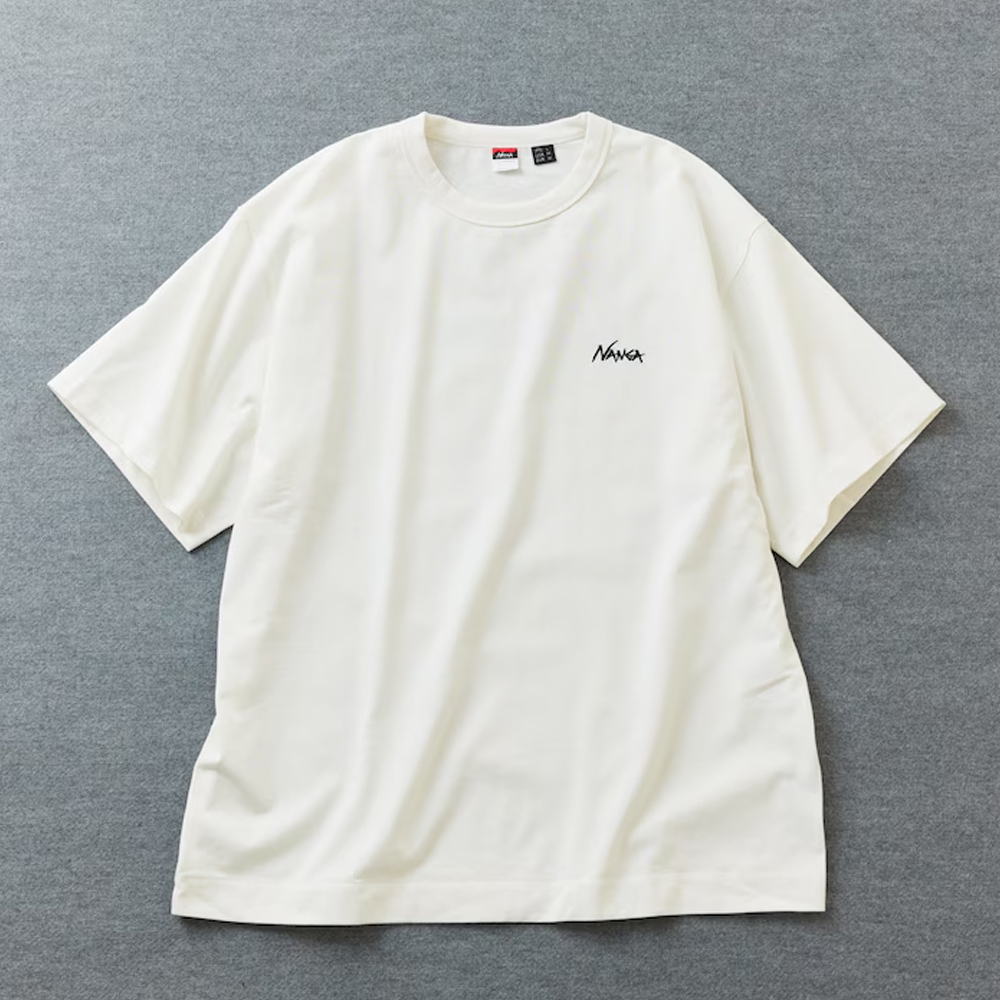난가 반팔티 ECO HYBRID LOGO TEE 남녀공용 1482328800037 - 상세 이미지 3