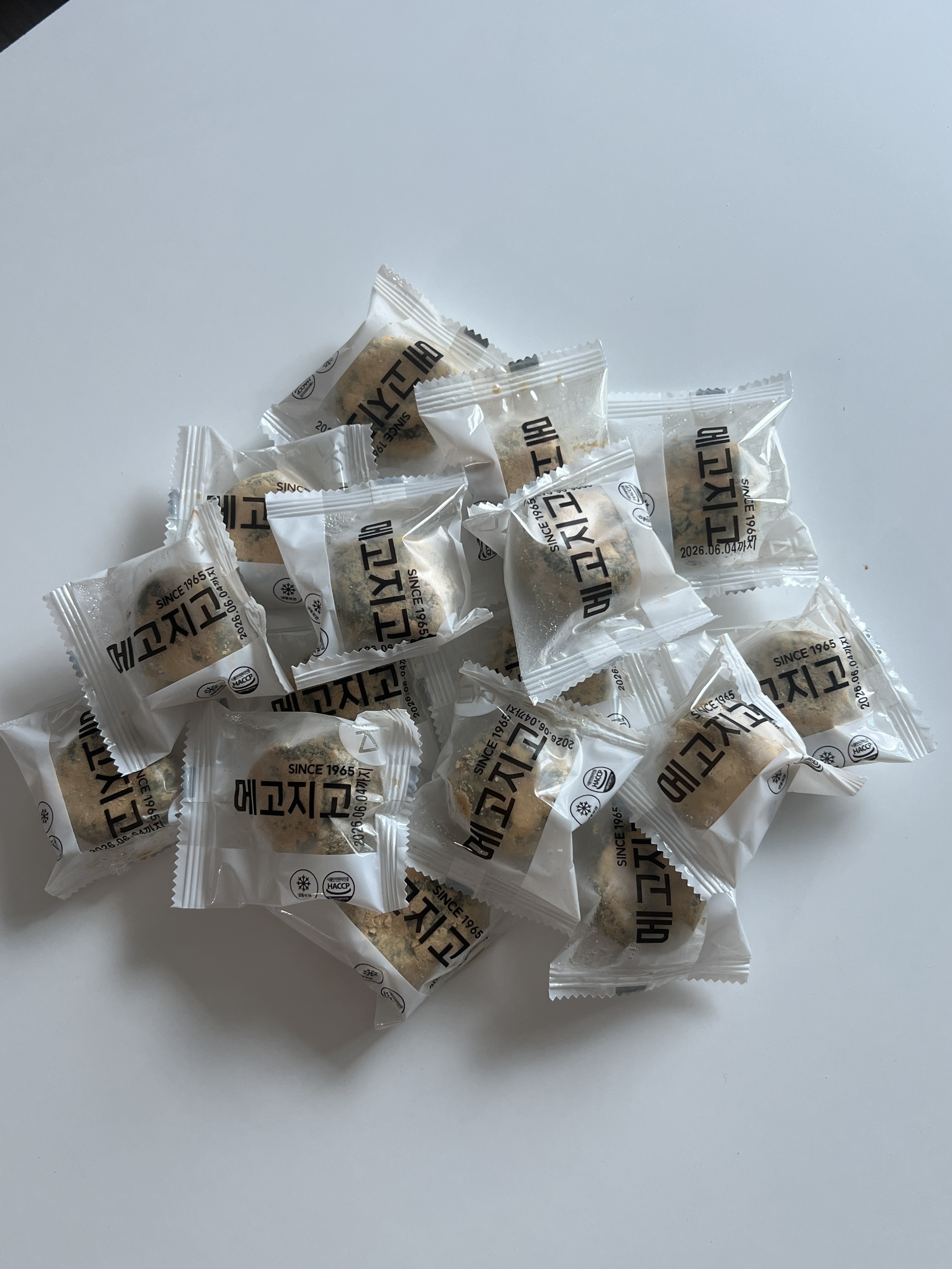 콩고물 쑥떡 찹쌀떡 모찌 40g 10봉 쑥콩떡 - 상세 이미지 3
