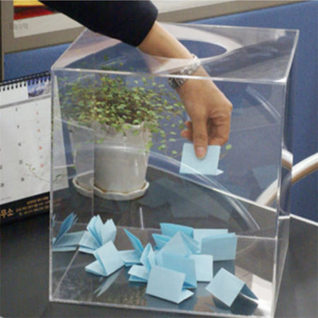 투명 아크릴 모금함 대 투명응모상자 아크릴박스
