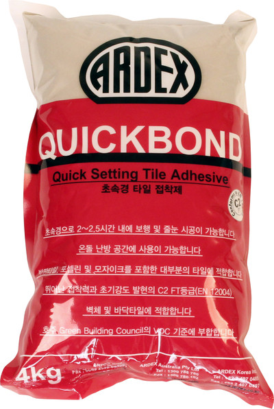 아덱스 퀵본드 초속경 타일접착제 / 하다건재