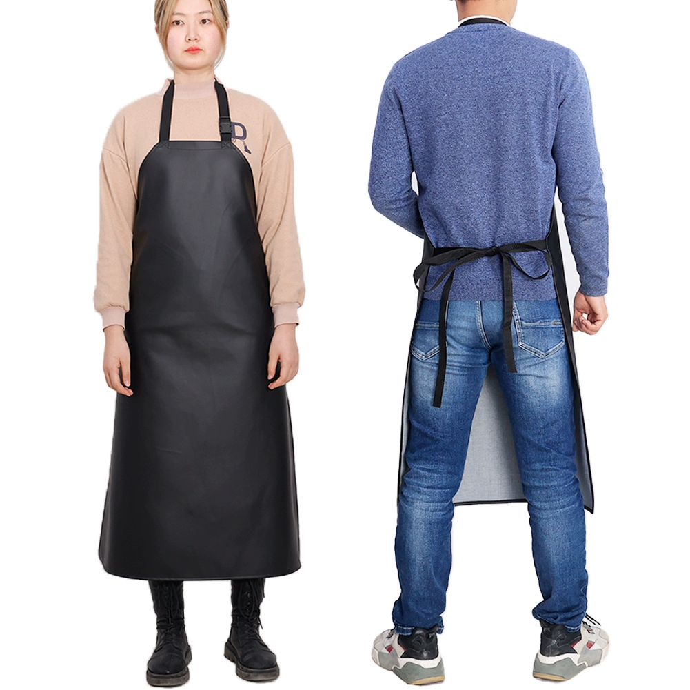 앞치마 가죽 두꺼운 방수 작업 주방 수산물 산업용 정육앞치마 - 상세 이미지 5
