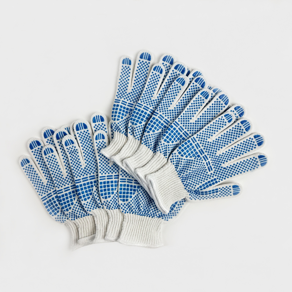 [N배송]가드맨 반코팅 면 목장갑 도트코팅장갑 30켤레 - 상품 이미지