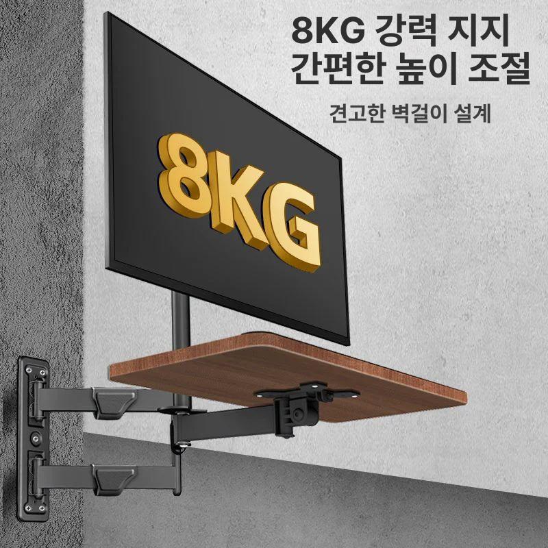 모니터암 키보드암 산업용 거치 선반 벽걸이형 연구실 17-32인치 키보드 트레이 단일 스크린 - 상세 이미지 3