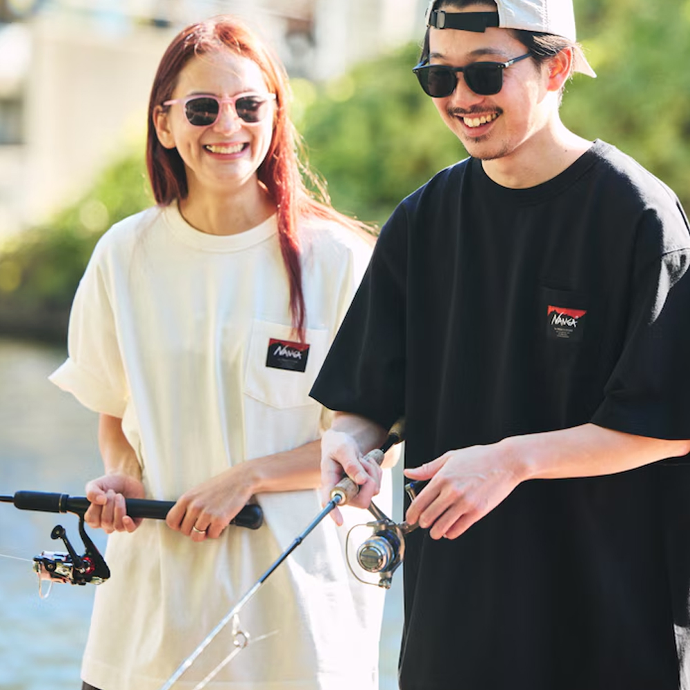 난가 반팔티 ECO HYBRID LOGO TEE 남녀공용 1482328800038 - 상품 이미지