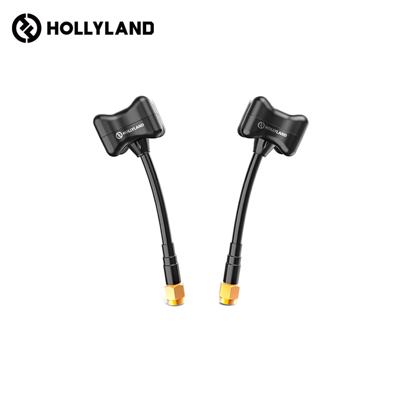 홀리랜드 HL-ATN07 트라이엄프 안테나 블랙 (5000MHz–5900MHz) 2개