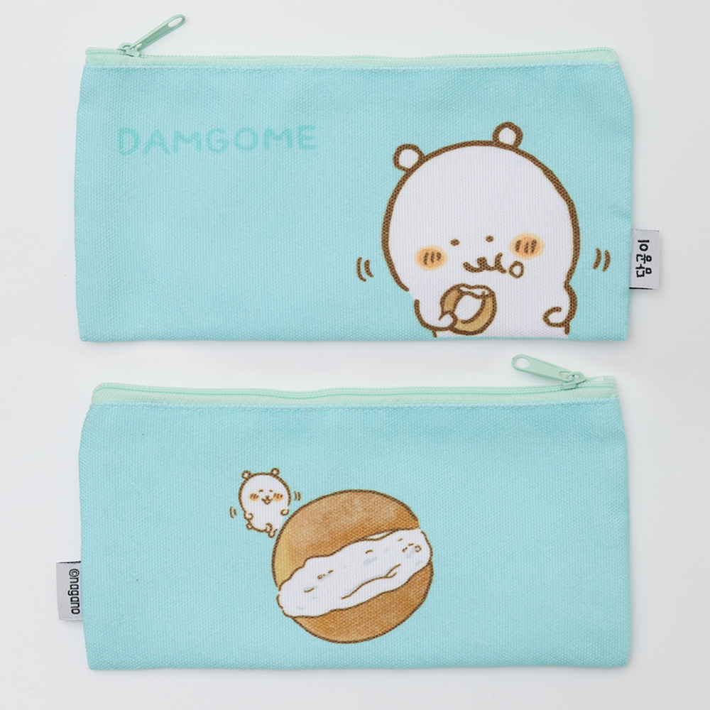 담곰이 롱 파우치 소품 농담곰 필통 펜슬 케이스 베이지 필기 캐릭터 굿즈 - 상세 이미지 2