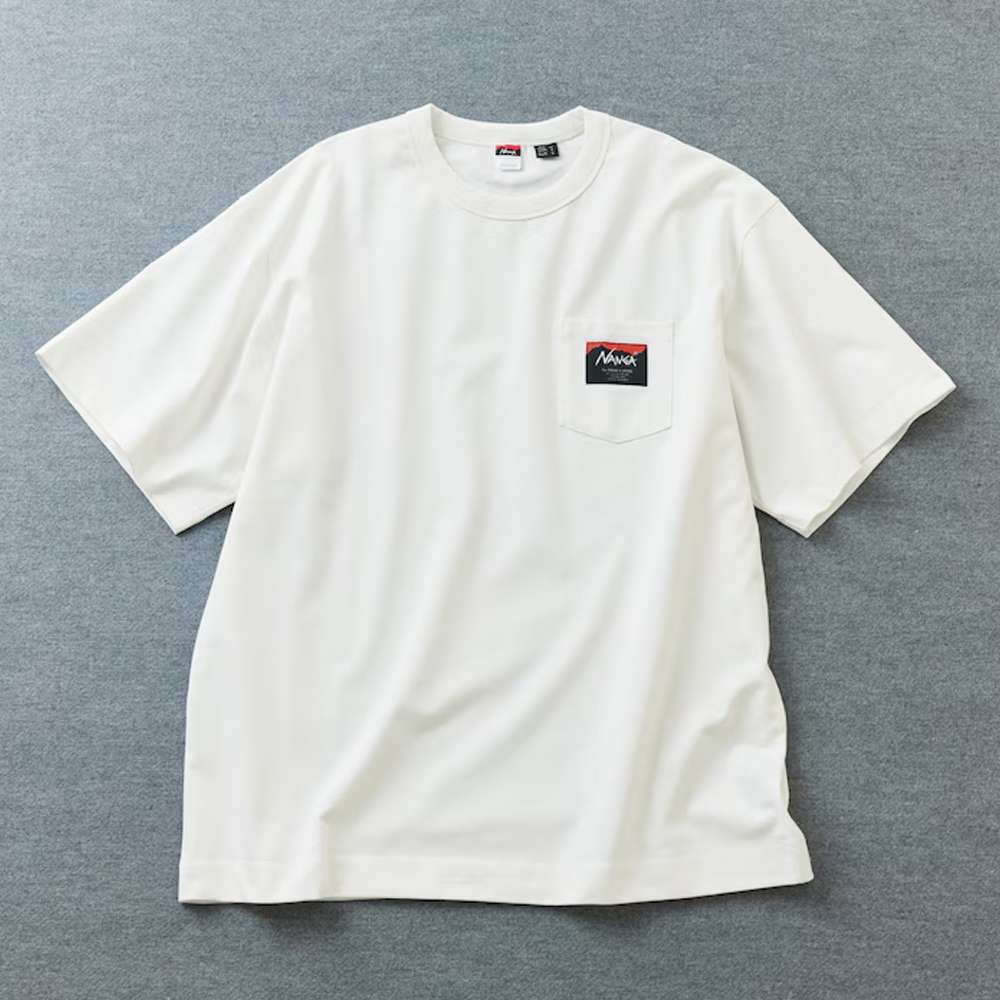 난가 반팔티 ECO HYBRID LOGO TEE 남녀공용 1482328800038 - 상세 이미지 3