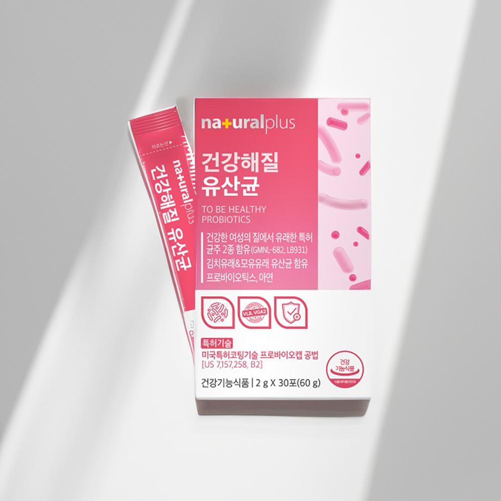 여성 특허 질유래 유산균 하루 한포 장건강 쾌변 30포, 1개 - 상품 이미지
