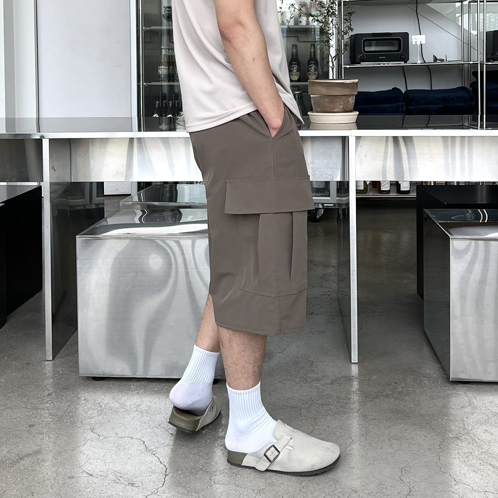 나일론반바지 카고반바지 남자버뮤다팬츠 - 상세 이미지 2