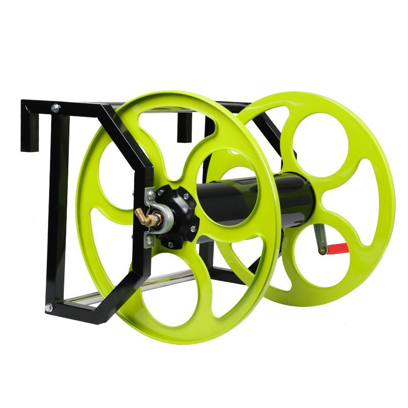 농약줄 감는기계 농업용 호스 보관대 정리 랙 200m 레드 핸드형 6mm 내외 - 상세 이미지 4