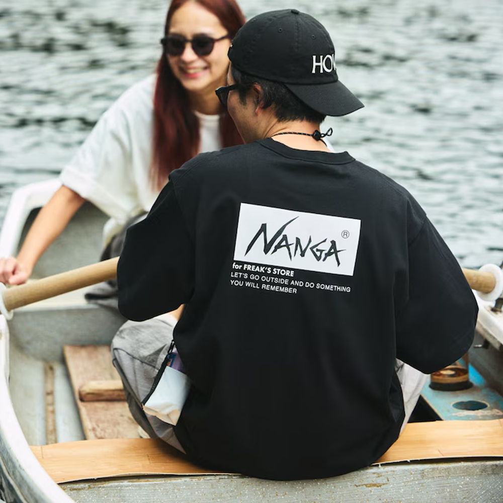 난가 반팔티 ECO HYBRID LOGO TEE 남녀공용 1482328800037 - 상세 이미지 2