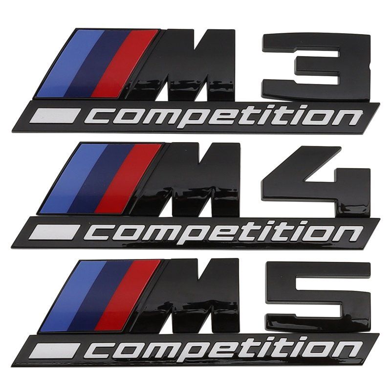 BMW M 로고 엠블럼 트렁크 배지 튜닝 레터링 앰블럼 - 상세 이미지 4