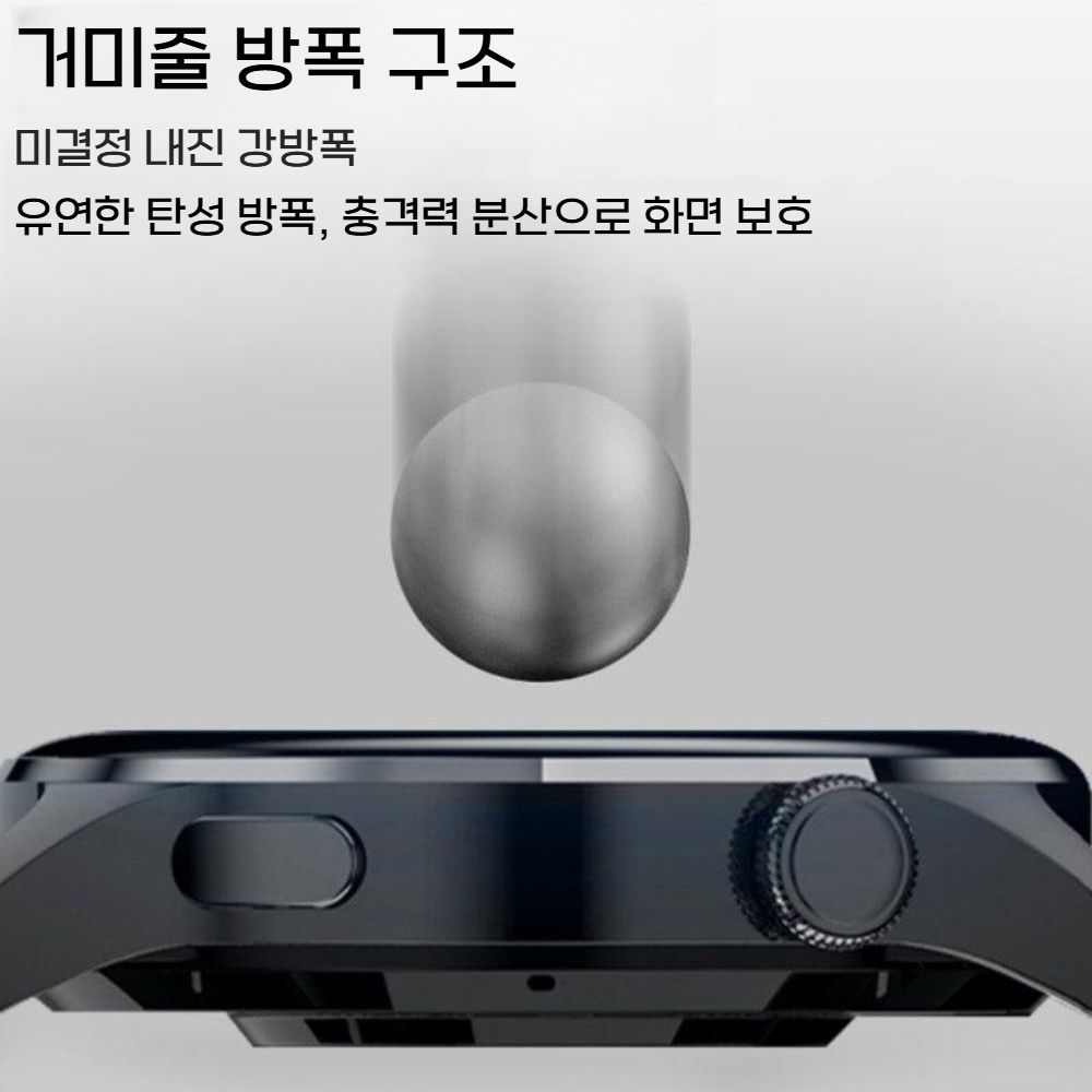 가민 포러너 970 액정 화면 보호 필름 강화 소프트 필름 베젤 커버 - 상세 이미지 4