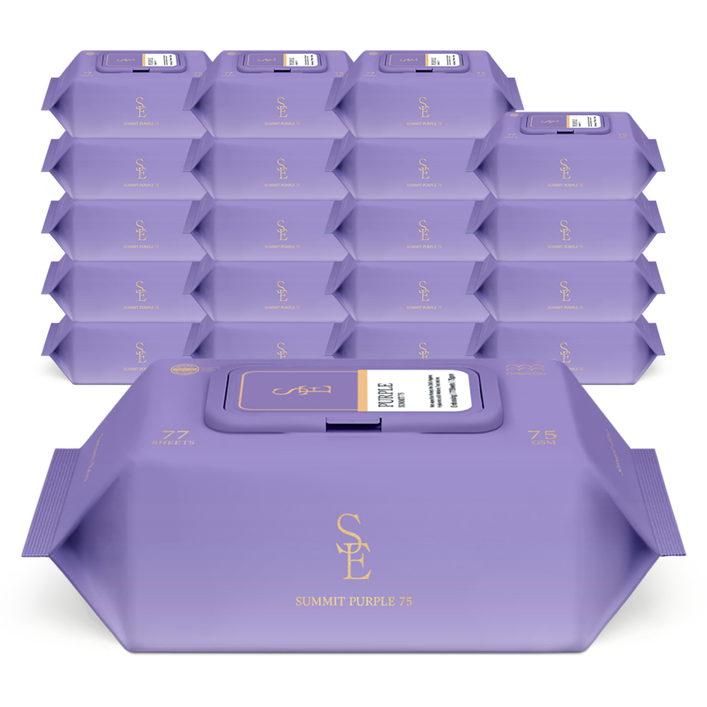 스마트에코 써밋 네이비 82g 엠보 70매 20팩 캡형 아기 물티슈