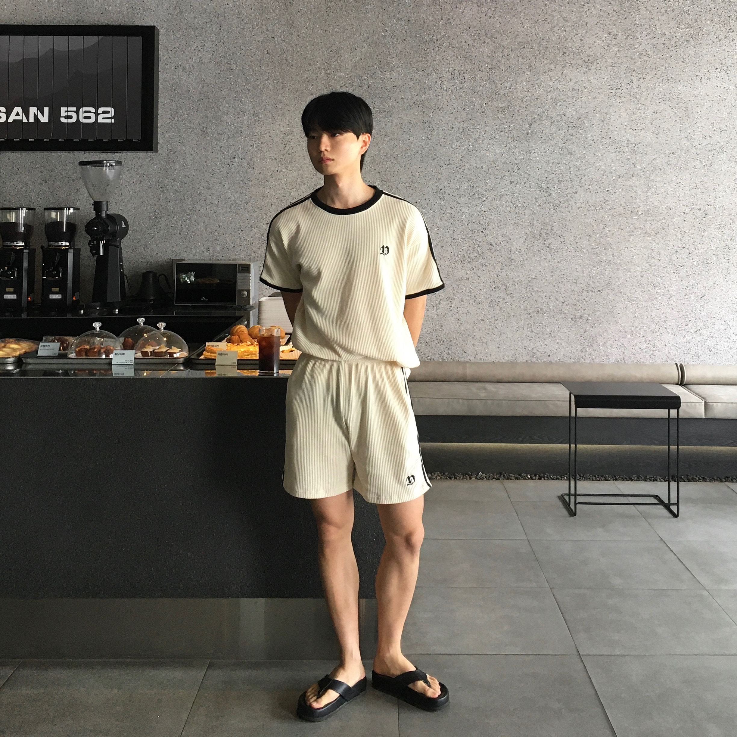 반팔셋업 남자트레이닝세트 러닝복 이미지 7