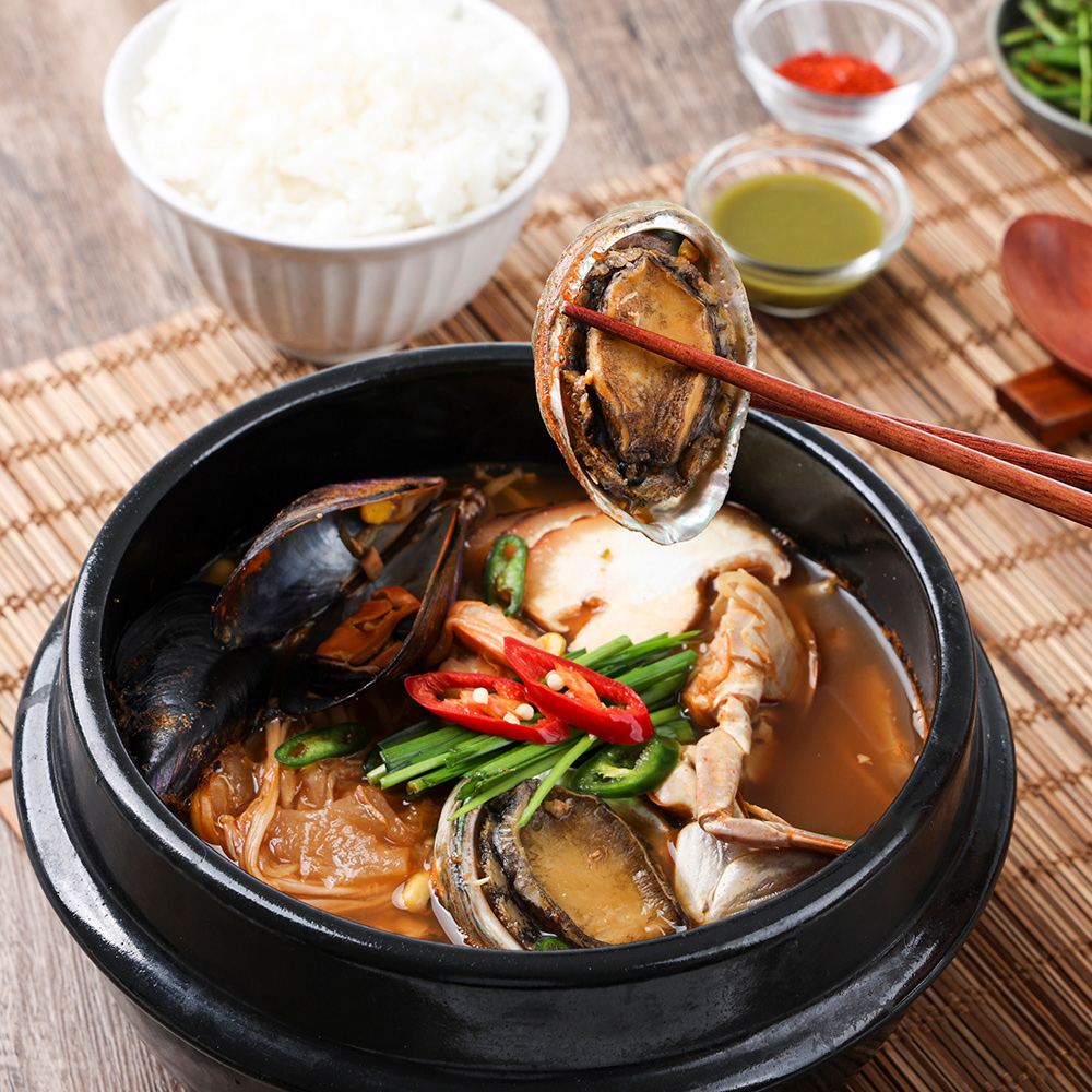 손질완료 푸짐 해물탕 2인분 850g 백년가게 이미지 8